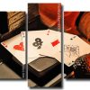 Corona Playing Cards 5 Panels Paint By Numbers