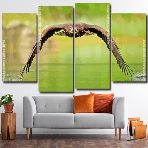 Eagle Art 4 Panels Paint By Numbers