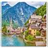 Hallstatt Austria 3 Panels Paint By Numbers