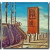 Hassan Tower Rabat 3 Panels Paint By Numbers