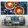 Herby Tomato Soup 3 Panels Paint By Numbers