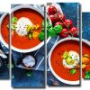 Herby Tomato Soup 4 Panels Paint By Numbers