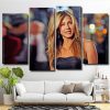 Jennifer Aniston 4 Panels Paint By Numbers