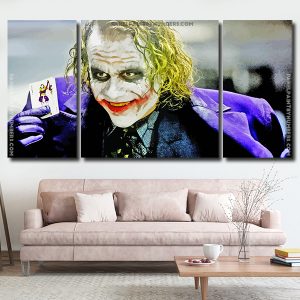 Joker 3 Panels Paint By Numbers