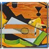 Juan Gris Still Life With Guitar 3 Panels Paint By Numbers