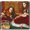 Leisure Hours by John Everett Millais 3 Panels Paint By Numbers