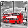 London Black And Red Bus 3 Panels Paint By Numbers