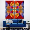 Mandala Glass Square Panels Paint By Numbers