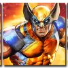 Marvel Wolverine 3 Panels Paint By Numbers