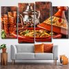 Moroccan Tagine 4 Panels Paint By Numbers