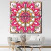 Pink Mandala Square Panels Paint By Numbers