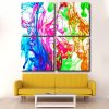 Splatter Art Square Panels Paint By Numbers