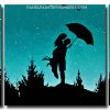 Starry Night Couple Silhouette 3 Panels Paint By Numbers