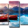 Tatras Lake And Mountains 5 Panels Paint By Numbers