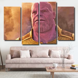 Thanos 4 Panels Paint By Numbers