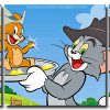 Tom And Jerry Animation 3 Panels Paint By Numbers