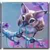 Cute Fantasy Creature 3 Panels Paint By Numbers