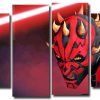 Darth Maul 4 Panels Paint By Numbers