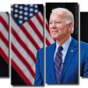 Joe Biden 4 Panels Paint By Numbers