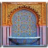 Moroccan Mosaic 3 Panels Paint By Numbers