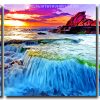 Ocean Scene 3 Panels Paint By Numbers