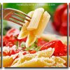 Pasta Food 3 Panels Paint By Numbers