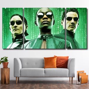 The Matrix 3 Panels Paint By Numbers