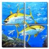 Yellowfin Tuna Square Panels Paint By Numbers